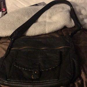 Faux leather bag